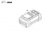 Bosch 2 607 336 893 J 36V 4.0Ah LI Slide-In Accu Package Spare Parts